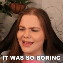It Was So Boring Casey Aonso GIF - It Was So Boring Casey Aonso It Makes Me Yawn GIFs