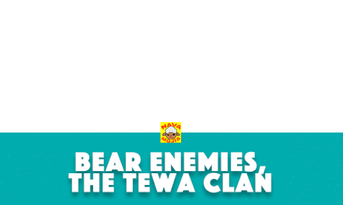 Navamojis Bear Enemies Sticker