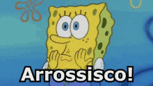 Arrossisco Mi Vergogno Imbarazzo Spongebob GIF - Blushing Embarassed Ashamed GIFs
