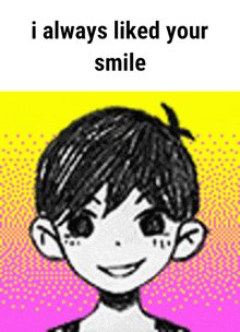 Omori I Always Liked Your Smile GIF - Omori I Always Liked Your Smile GIFs
