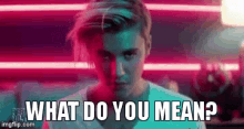 Justin Bieber What Do You Mean GIF - Justin Bieber What Do You Mean Stare GIFs