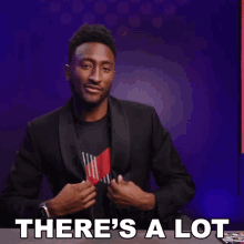 Theres A Lot Marques Brownlee GIF - Theres A Lot Marques Brownlee So Many GIFs