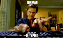 Turman Turman Is Typing GIF - Turman Turman Is Typing Ice Ice Baby GIFs