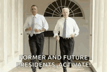 Barack Obama Joe Biden GIF - Barack Obama Joe Biden Obama Running GIFs