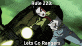 Lets Go Rangers Android 17 GIF - Lets Go Rangers Android 17 Lets Go Android GIFs