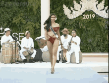 สยาม Miss Universe GIF - สยาม Miss Universe Fahsai Paweensuda GIFs