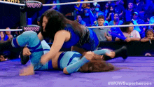 pinfall vivian rivera robbie rocket wow women of wrestling wrestling pin