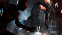 Fighting Spider-man GIF - Fighting Spider-man Marvel'S Spider-man 2 GIFs