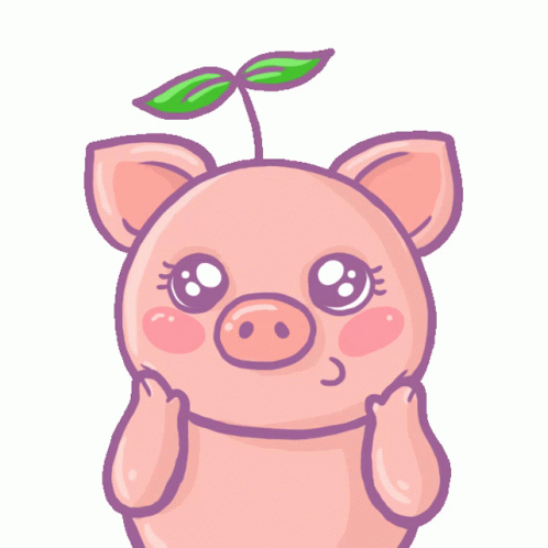leaf pig emoji