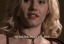 Wanna Marry Me GIF - Wanna Marry Me Marriage Elisa Cuthbert GIFs