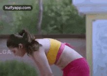 Doing Yoga.Gif GIF - Doing Yoga Lakshmi Rai Actress GIFs