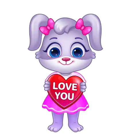 Love Love You Sticker - Love Love You I Love You Stickers