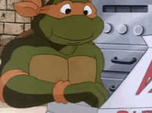 Teenage Mutant Ninja Turtles Michelangelo GIF - Teenage Mutant Ninja Turtles Michelangelo Pizza GIFs