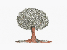 Tree Money GIF - Tree Money Falling GIFs