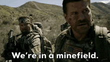 We Are In A Minefield Seal Team GIF