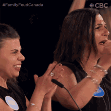 Clapping Family Feud Canada GIF - Clapping Family Feud Canada Screaming GIFs