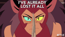 ive already lost it all catra shera and the princesses of power i lost everything i have nothing