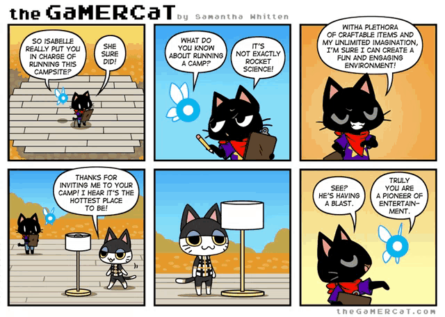 The GaMERCaT  Gamer cat, Fun comics, Cat comics