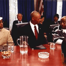 Dave Chappelle Rage GIF - Dave Chappelle Rage Meeting GIFs