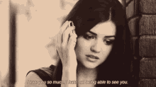 I Love You So Much See You GIF - I Love You So Much See You Lucy Hale GIFs