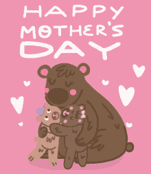 Happy Mothers Day Mama Bear GIF - Happy Mothers Day Mama Bear Mothers Day GIFs