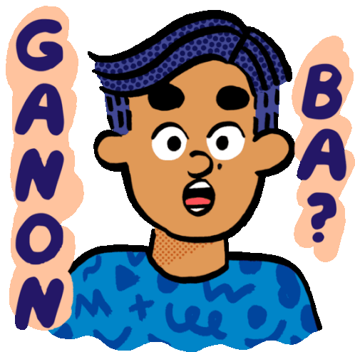 Surprised Boy Says Ganon Ba In Tagalog Sticker - Boy And Girlie Ganon Ba Really Stickers