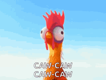 Chicken Cluck GIF - Chicken Cluck Caw GIFs