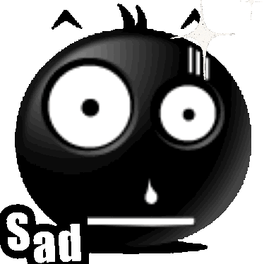 Sad Sad Face Sticker - Sad Sad Face So Sad Stickers