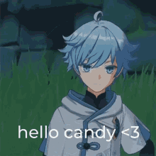 Hello Candy Candy GIF - Hello Candy Candy Chongyun GIFs
