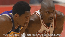 Kobe Bryant Michael Jordan GIF - Kobe Bryant Michael Jordan Panting GIFs