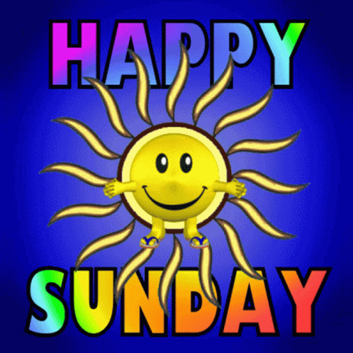 Happy Sunday Sunday GIF - Happy Sunday Sunday Sun - Discover & Share GIFs