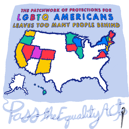 The Patchwork Of Protections For Lgbtq Americans Leaves Too Many People Behind Sticker - The Patchwork Of Protections For Lgbtq Americans Leaves Too Many People Behind Tx Stickers