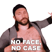No Face No Case Michael Kupris Sticker - No Face No Case Michael Kupris Become The Knight Stickers