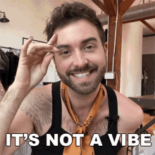 Its Not A Vibe Gunnar Deatherage GIF - Its Not A Vibe Gunnar Deatherage I Dont Enjoy It GIFs