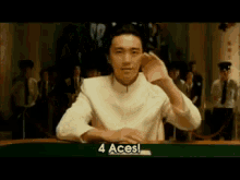 All For The Winner! GIF - Stephen Chow Ace Card GIFs