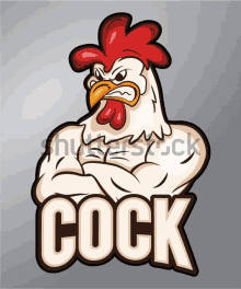 Cocc Chicken GIF - Cocc Chicken Rooster GIFs