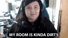 My Room Is Kinda Dirty Tina Raes GIF - My Room Is Kinda Dirty Tina Raes Tina GIFs