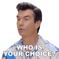 Who Is Your Choice Jerry Oconnell Sticker - Who Is Your Choice Jerry Oconnell The Real Love Boat Stickers