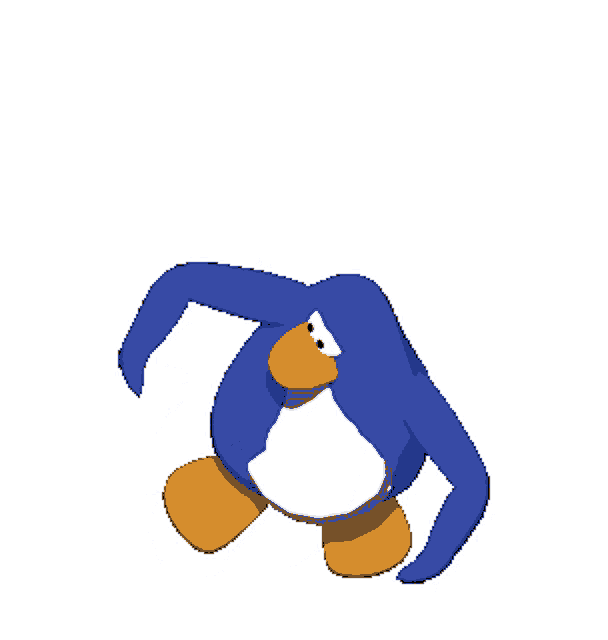 there he goes #animation #clubpenguin #dance
