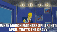 The Simpsons Homer Simpson GIF - The Simpsons Homer Simpson When March Madness Spills Into April GIFs