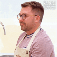 Teary-eyed Andrew Evers GIF - Teary-eyed Andrew Evers The Great Canadian Baking Show GIFs