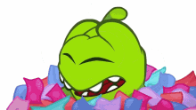 oh no om nom cut the rope om nom and cut the rope worried