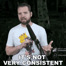 Its Not Very Consistent Bricky GIF - Its Not Very Consistent Bricky Lacks Consistency GIFs