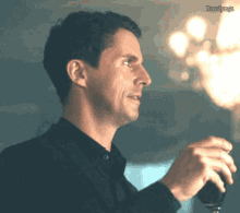 matthew goode wine a discovery of witches vampire or winepire vampire drinking wine