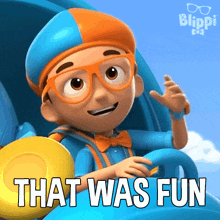 That Was Fun Blippi GIF - That Was Fun Blippi Blippi Wonders - Educational Cartoons For Kids GIFs