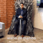 Wario Wario De Mambo GIF - Wario Wario De Mambo Reggie GIFs