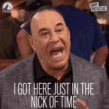 I Got Here Just In The Nick Of Time Jon Taffer GIF - I Got Here Just In The Nick Of Time Jon Taffer Bar Rescue GIFs