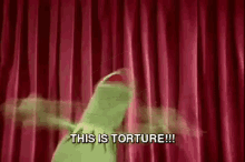 This Is Torture!! GIF - Kermit Torture Angry GIFs