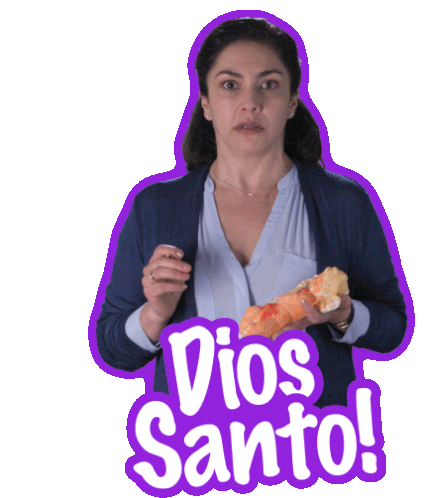 Sos Mamis Dios Santo Sticker - Sos Mamis Dios Santo Shocked Stickers