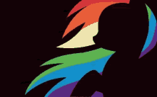 Hair Rainbow GIF - Hair Rainbow Mlp GIFs